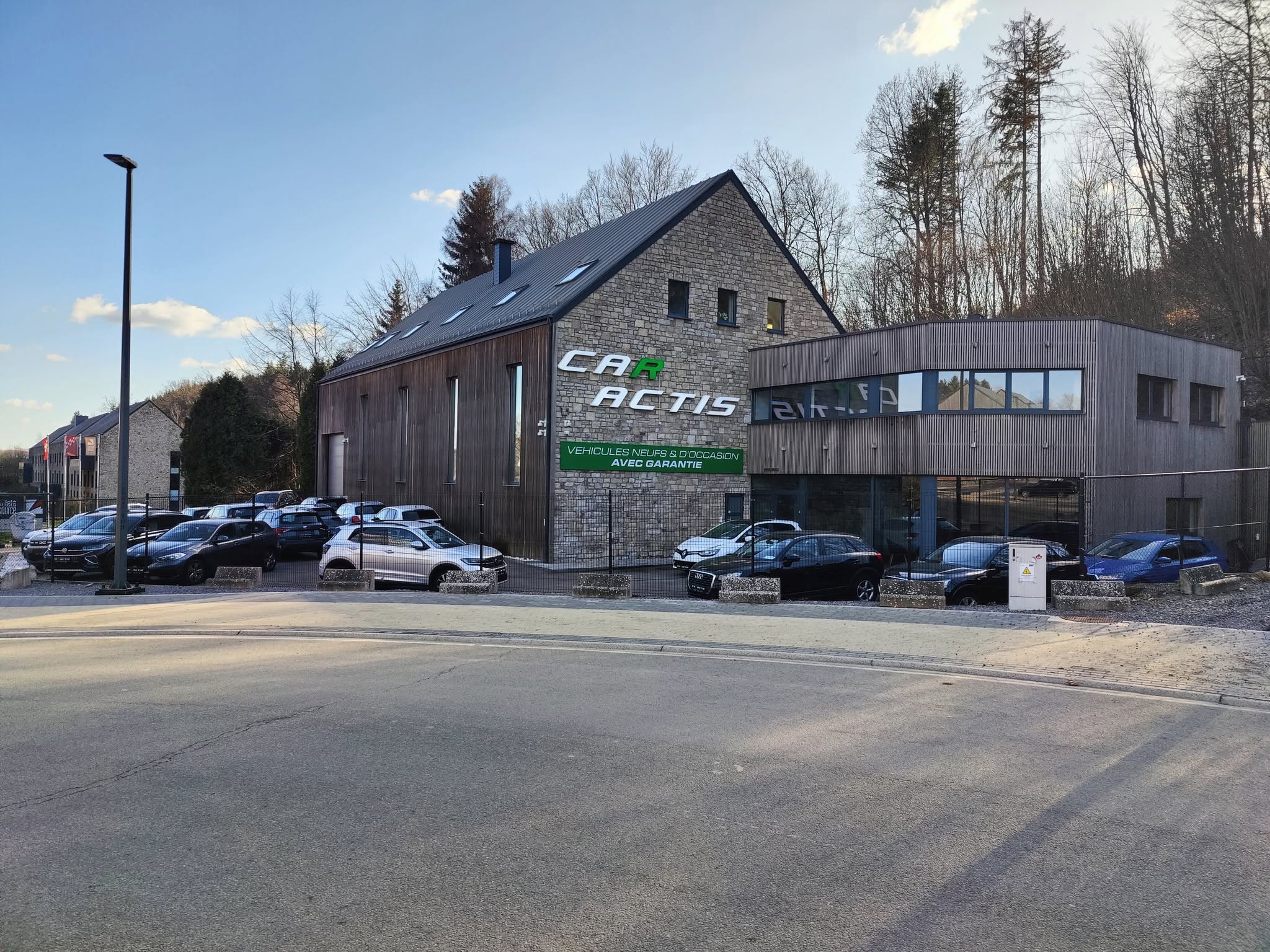 Le showroom Car Actis à Stavelot